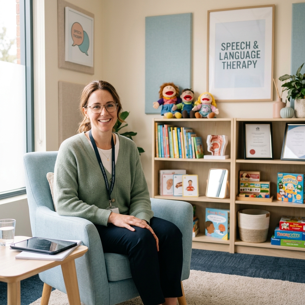 Dra. Maria Silva em seu consultório